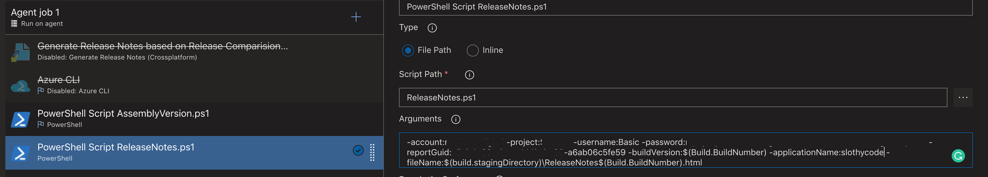 Azure Pipelines: Generate release notes using Queries
